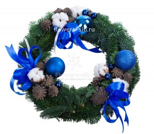 New Year's wreath 